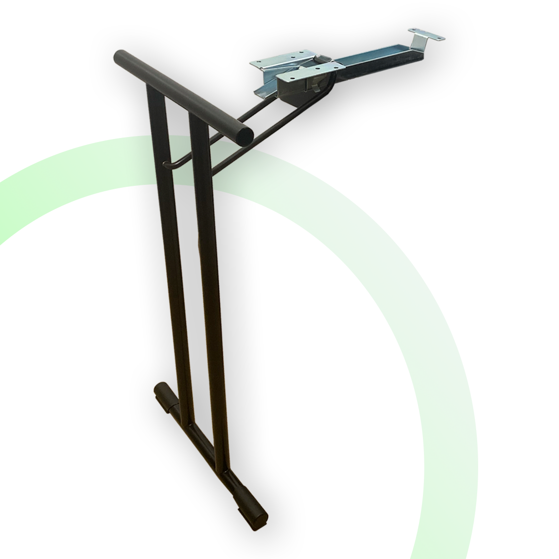 Stabile Beine auf weißem Hintergrund